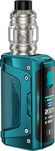 GEEKVAPE Aegis Legend 5 Kit - 200W Legend 5 Box Mod 5 Modes Vape avec GeekVape Z Sub Ohm Tank 5 Réservoir 7ml Z0.4XM + Z0.2XM Coil, Sans Batteries, sans nicotine