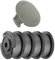 EVENLINKICS Rasentrimmer Fadenspule, geeignet für Bosch Akku Rasentrimmer EasyGrassCut 18 23 26 SL, Austauschbar mit F016800569 Ersatzspule. (4 Fadenspulen, 1 Trimmerabdeckung)