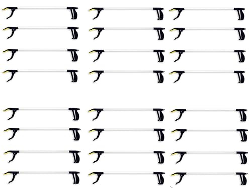 DIVCHI Litter Picker 24Pack 30-Inch Grabbing Tool With Magnetic Pick-Up Tip, Extended Reach, Comfortable Handle, and Multi-Purpose Aid for Elderly & Disabled, Ideal for Picking Up Trash, Weeds,Leaves