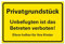 Privatgrundstück Betreten verboten Schild Hinweisschild PVC 300 x 200 x 3 mm Vorgebohrt B1-Zertifiziert