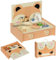 AIYAPLAY Cucina Giocattolo per Bambini 3-5 Anni, Mini Cucina in Legno per Bambini con Fornello e 12 Accessori, Multicolore