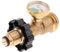 Jorzer Contrôle de Niveau de gaz Propane 1 Bouteille de réservoir de gaz de gaz extérieur soupape avec Un manomètre