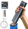 Handheld Battery Spot Welder with 2200mAh Battery and Display, Portable Spot Welder with 11 Adjustable Gear, 20 Nickel Sheets and Automatic & Manual Modes for DIY Battery Packs