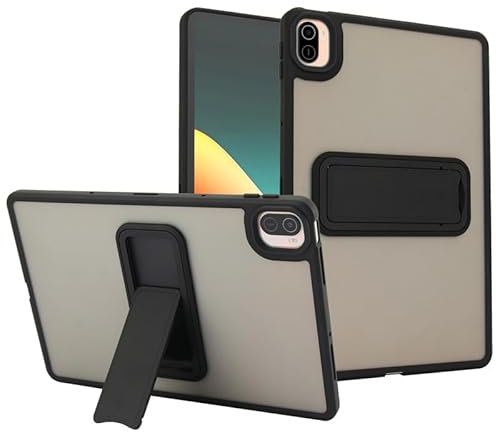 for Xiaomi Mi Pad 5/5 Pro 11 inch 2021 Case with Kickstand, Slim Fit Lightweight, Soft Touch, Hard PC Shockproof Protective Tablet Case, Black