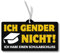 2x Duftbaum mit Ich gender nicht, ich habe einen Schulabschluss, Auto lustig Duftspender, Duftbaum Auto tuning, Lufterfrischer, Duftanhänger Auto, Duftbaum Set Auto,