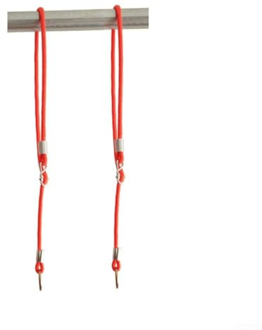 Eine großartige Wahl, verstellbares 2-teiliges Seil-Set für Outdoor-Abenteuer (orange)