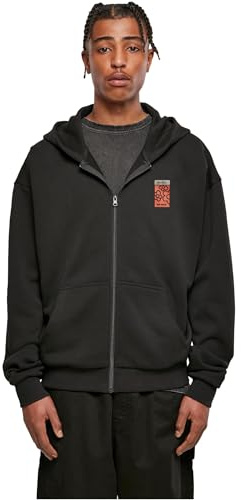 Mister Tee Unisex Puffer Peace Heavy Oversize Zip Hoody