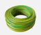 Cavo Elettrico FS17, sezione 6 millimetriquadri, Rotolo 10/20 Metri, Multicolore (Verde, Nero, Blu, Marrone, Grigio) (GIALLO VERDE, 20MT)