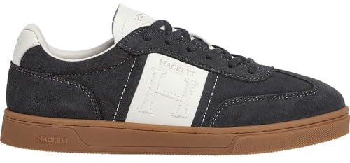 Hackett Harper League Trainers UK 8 Dark Grey