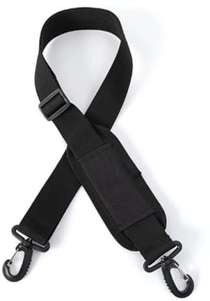 Xiciki Verstellbar Taschengurt, 160cm Tragegurt Tasche, Universeller Schultergurt Schulterriemen für Kameratasche Laptoptasche Reisetasche Sporttaschen, Schwarz