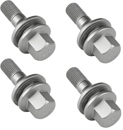 M12x1.25 Tornillos de Rueda, Tuercas de Pernos de Rueda | Tornillos de Neumáticos, OEM 9817024580, para C2 C3 C4 206 207 208 308 DS3 DS4 Berlingo Jumpy