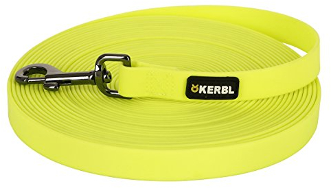 Kerbl Pet Schleppleine Easy Care, Neongelb, 20mmx10m