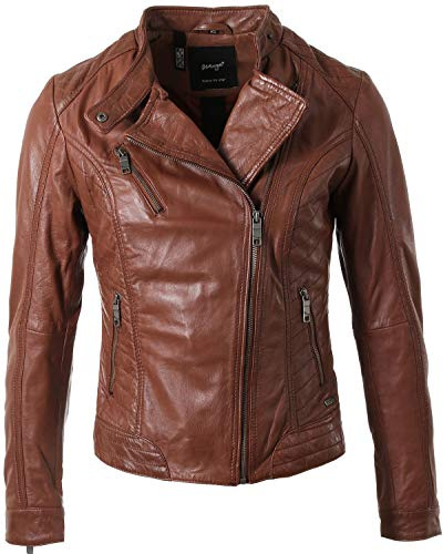 Maze Damen Lederjacke Sally Cognac XXL