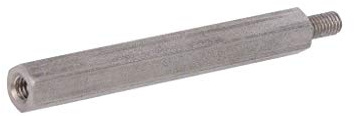 10X 246X55 Distanzmuffe mit Gewinde Innengew: M4 55mm Außengew: M4 DREMEC