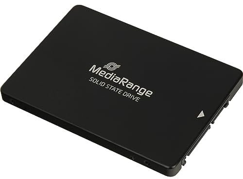 MediaRange Interne SSD Festplatte 120 GB - Solid State Drive 2,5’’ mit SATA III Schnittstelle und 3D-NAND-Technologie, ideal als internes SSD-Laufwerk zum Aufrüsten von Computern und Notebooks