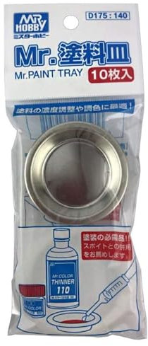 Mr. Lot de 10 bacs à Peinture.