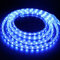 XUNATA 5m Strisce LED 220V con Interruttore e Alimentatore, 5050 60LED/m, IP65 Impermeabile, Flessibile Striscia a LED per Scaletta Tetto Cavi da Cucina Decorazione- Blu