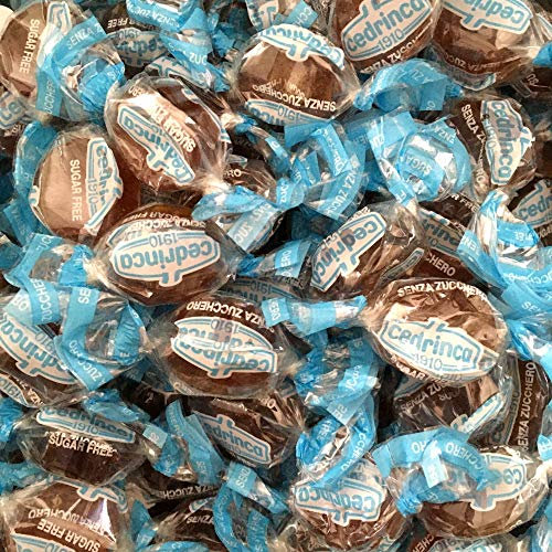 Caramelle Gommose al Lime e Zenzero Senza Zuccheri con Edulcoranti | Confezione Kg 1 | Cedrinca la Caramella del Lago di Garda