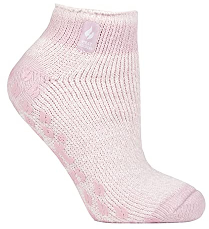 HEAT HOLDERS Damen Socken Kurz Warm Quarter Füßlinge Socken | Kurz Thermosocken Sneaker mit ABS