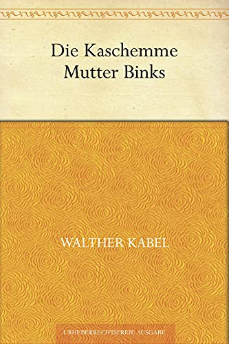 Die Kaschemme Mutter Binks