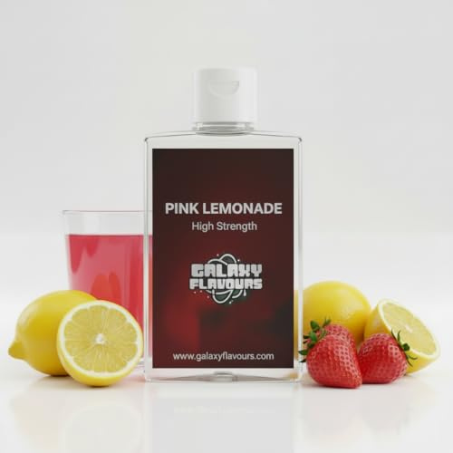 Pink Lemonade Flavouring - High Strength Food Flavoring - 230+ Flavours - 50ml Bottle.