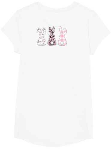 Frohe Ostern Süße Osterhasen Kaninchen Oster Hase Damen T-Shirt