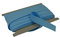10 Meter Baumwoll - Schrägband/Einfassband Nahtband 100% Baumwolle Schrägbänder 18mm gefalzt (babyblau (122))