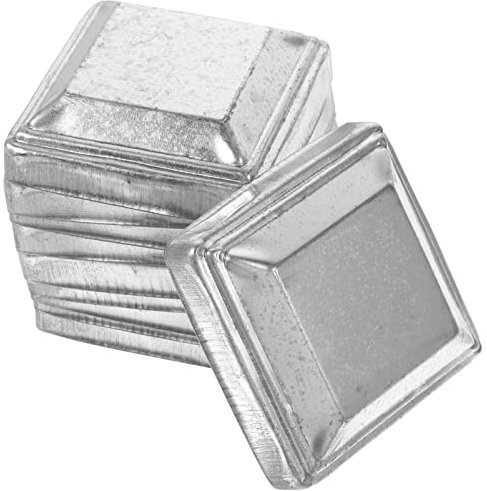 Angoily Capuchons De Poteau En Métal Couverture 80X80 10 Pièces Capuchons De Poteau De Clôture Extérieure Capuchon De Pyramide Extrémités Couvre-Poteaux Décoratifs Pour Cour De Jardin