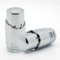 Thermostatic Radiator Heads 1pcs - Vancoco Modern TRV Head Radiator Valve Thermostatic Radiator Valve Thermostatic Valve Head M30x1.5 Radiator Valve (Chrome)