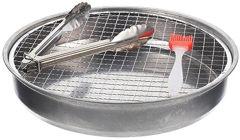 SUPVOX 1set Barbecue Portatile Per Esterni Usa e Getta Senza Fumi Per Nic Campeggio e Feste All Aperto
