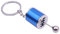 budiniao Porte-clés sacs en métal porte-clés lisse pommeau de vitesse support de changement de vitesse conduite modifiée boîte de vitesses cadeau pratique porte-clés outils, Bleu