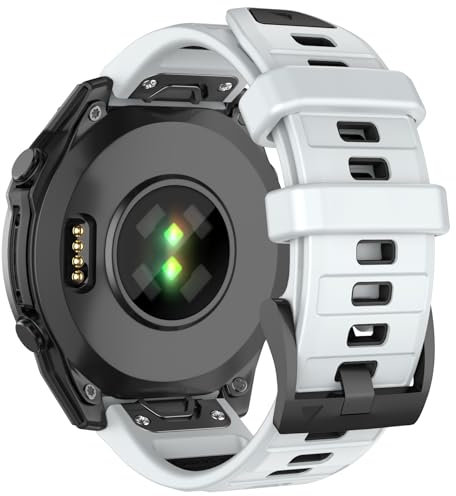 MYSNBKN 26mm Quick Fit Armband für Fenix 8 51mm/Fenix 7X Pro/Fenix 7X/Fenix 6X/Fenix 6X Pro/Fenix 5X/Fenix 5X Plus/Epix Pro 51mm/Fenix 3/Fenix 3 HR