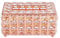 MUNEFE Crystal Glass Tissue Box, European Tissue Box, Multi Purpose Desktop Organiser for Dressing Table, Desk, And Dining Table (Rose Gold)