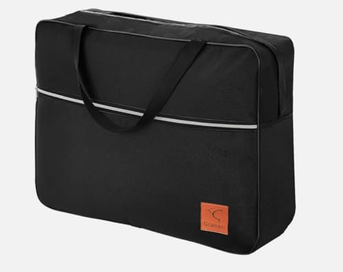 Granori Gasgrill Tasche – Robuste Transporttasche für 2-flammige Gasgrills, Brenner & Campingkocher – wasserabweisend, reißfest, faltbar – Schutztasche für Camping, Outdoor & Reisen