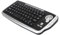 Knoruley Teclado Inalámbrico de 2,4 GHz con Trackball, Ratón y Rueda de Desplazamiento, Control Remoto para Android TV Box, Smart TV, PC y Portátil, Color Plateado.