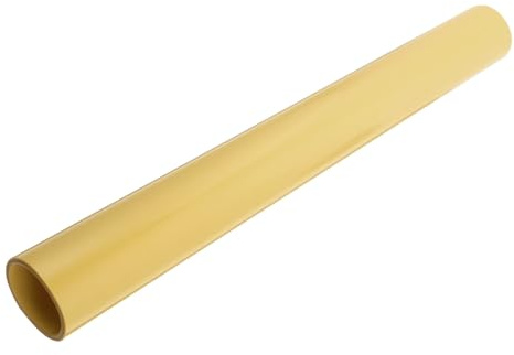 ABOOFAN Gold Heat Transfer Film PVC Glitter DIY Craft for Clothes Bags Vinyl for T-Shirt Decoration and Handicraft Projects