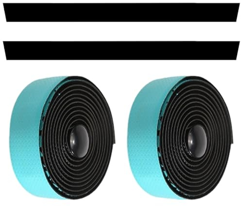 Generisch Handlebar Tape, Handle Bar Wrap Grip Tape, Cycling Accessories with End Plugs for Long-Distance Fitness Routines, City Riding, Mountain Trails, Daily Commuting