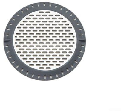 AugustknowU Stainless Steel Round Drain Grate For Bathroom Sink And Shower Using 304 Grade Material With Silicone Seal To Limit Hair Accumulation