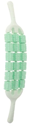 BETOOKY Yoga Massage Stick Rows of Rolling Wheels for Muscle Massage Portable and Lightweight Design for Back Stretching and Daily Fitness Routine