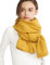RIIQIICHY Strickschal Damen – Kuscheliger Winterschal, Schal Gelb Damen, Weicher Damenschal für Winter