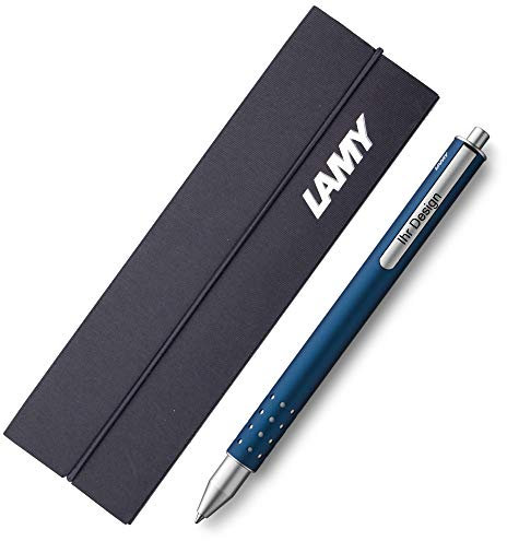 Lamy Tintenroller swift Modell 334, imperialblue, mit Gravur (Lasergravur), E119