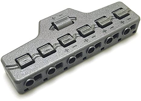 3 Polig/6 Polig Push-in Kabelverbinder Schnellverbinder Kabel Klemmen Distribution Kabel Splitter für LED Beleuchtung Klemmenblock Verbindungsklemme (6 Polig)
