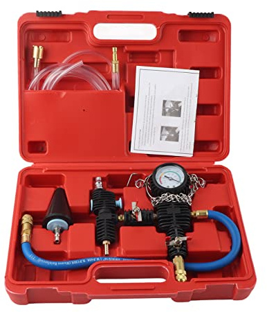 Purga al vacío, de refrigerante al vacío, de refrigerante para radiador de coche Dioche, purga al vacío y recarga de refrigerante, kit de herramientas anticongelante de agua