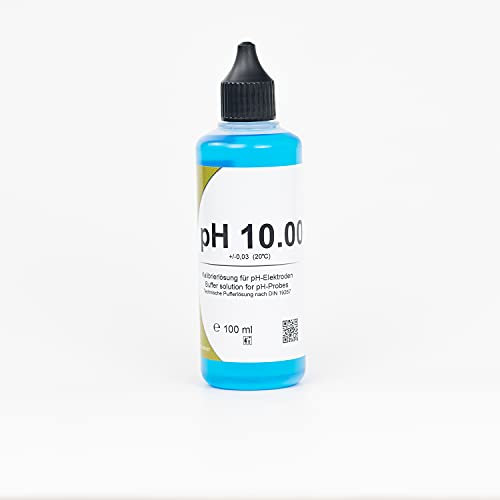 pH Kalibrierlösung 100ml pH4 / pH7 / pH10 Pufferlösung Eichlösung Buffer-Solution (pH 10.00)