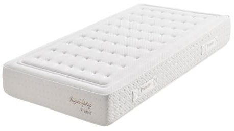 Moonia | Royal Spring Premier Matratze | Hochbelastbare Matratzen | Anti-Dustmite Matratze 90X200