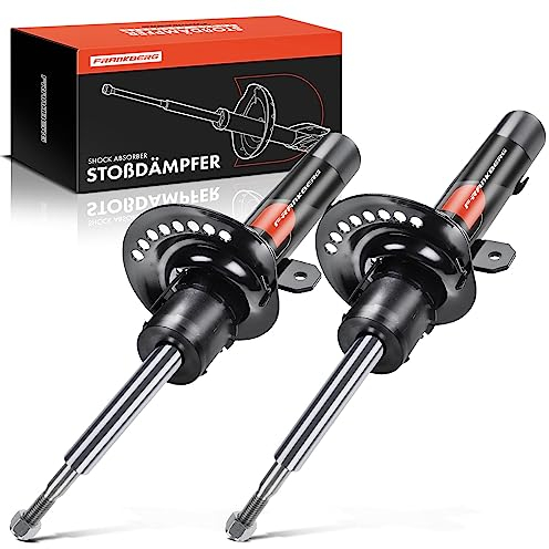 Frankberg 2x Stoßdämpfer Gasdruck Vorderachse Kompatibel mit Mondeo III B5Y B4Y BWY 1.8L 2.0L 2.2L 2.5L 3.0L 2000-2007 Replace# 312937