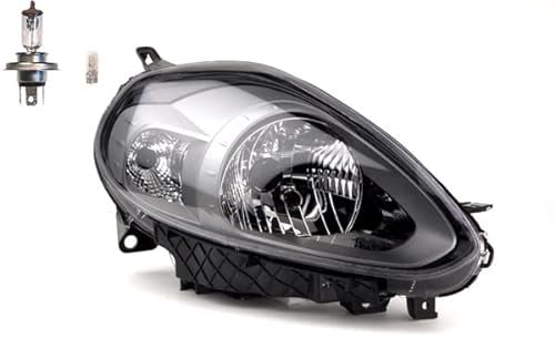 Johns, Scheinwerfer passend für Fiat Punto 199 10/09- rechts + Leuchtmittel