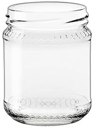 Apistore Lot de 24 pots en verre Reine pour Miele 250 G – 212 ml – avec capsule verte Twist-off T63 avec rabat sous vide – thermopack