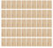 ANKROYU 50 Stück Domino Zapfen, 8 X 40 Mm Flache Holzzapfen, Massive Buchenzapfen, Buchendübel, Holzmöbelmontage