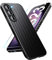 Kompatibel mit Samsung S23 Hülle Carbon [mit S23 Schutzfolie] Ultra dünn PC Handyhülle für Samsung S23 Slim Case Schutzhülle für Samsung Galaxy S23 5G Cover Stoßfest 360 Grad Hüllen 5G/6.1